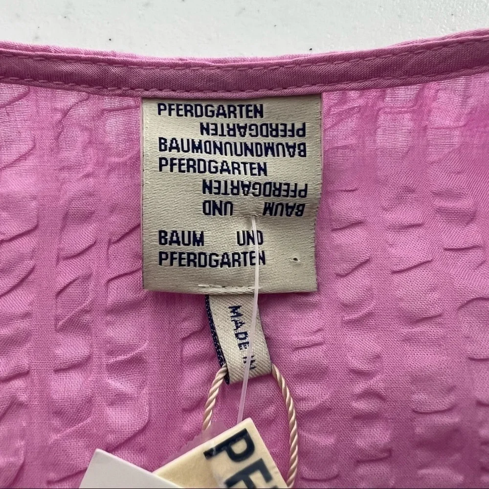 Baum Und Pferdgarten Azalia Midi Dress Orchid Size 40 NWT - Picture 11 of 12